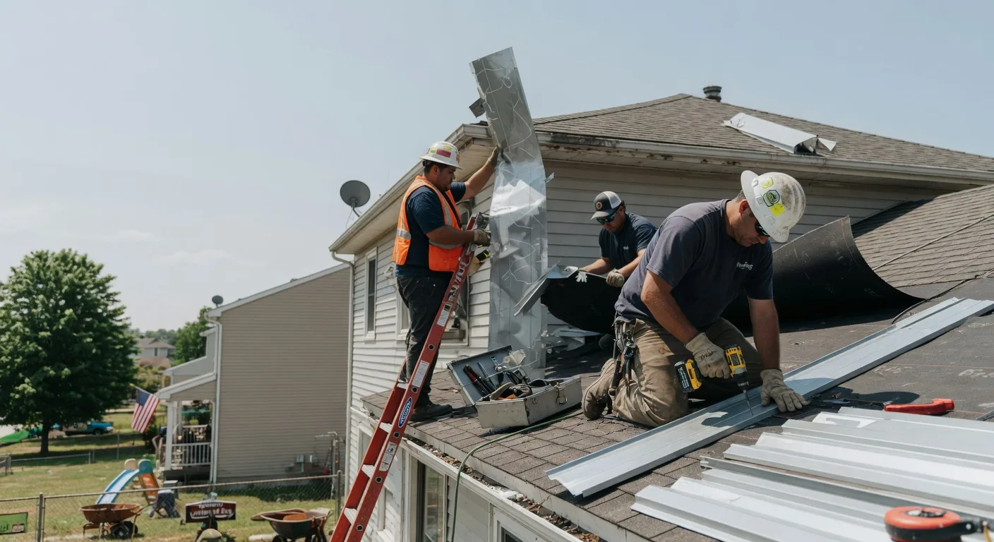 Metal Roof Repair in Pleasant Valley, IA